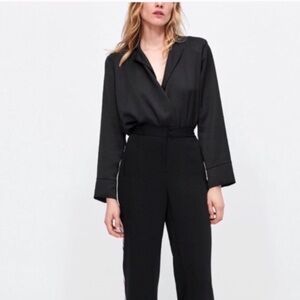 Zara Tuxedo Bodysuit